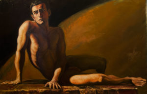 Rossati Riccardo. Réalism . Peintre à l'huile